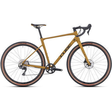Bicicletta da Gravel CUBE NUROAD EX Shimano GRX 40 Denti Senape 2023 0